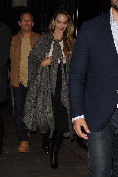 Angelina Jolie Leaves Ham Yard Hotel in London, October 2024 4