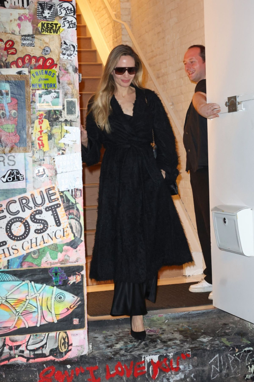 Angelina Jolie Leaves Private Event at Atelier Jolie in New York, October 2024