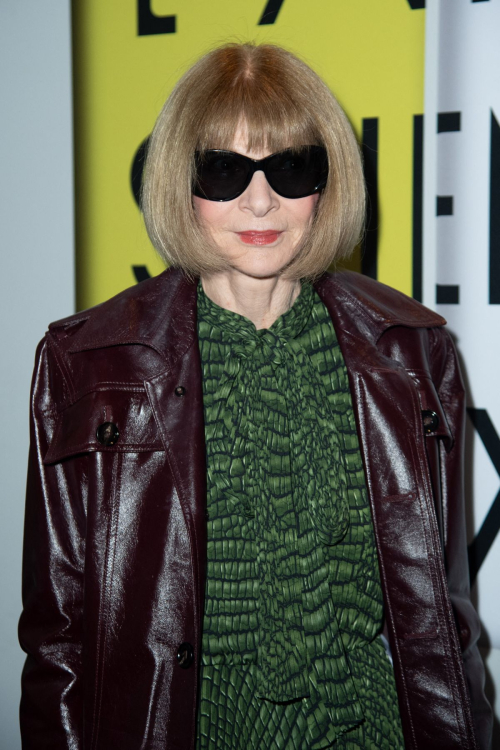 Anna Wintour at Uniqlo Lifewear Exhibition Cocktail in Paris, September 2024 2