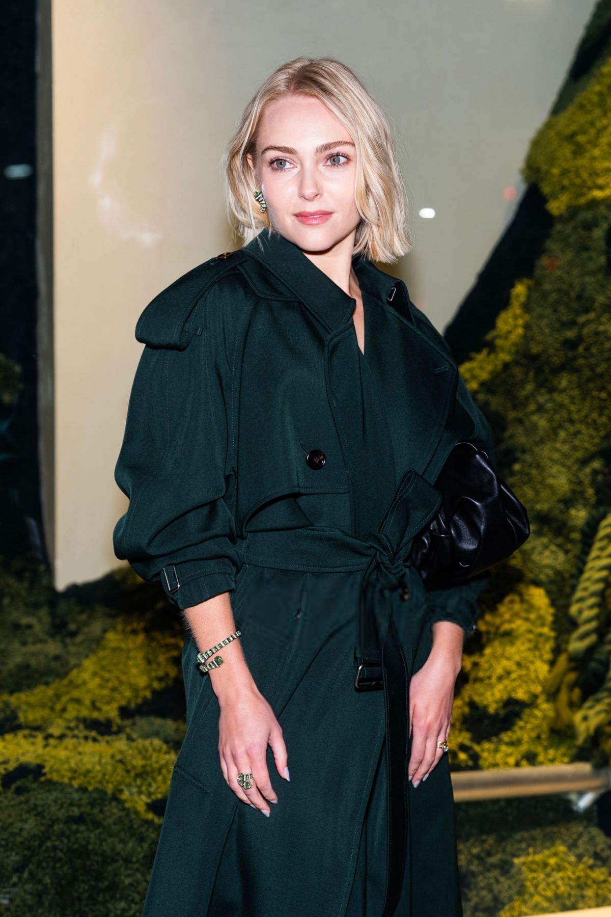 Annasophia Robb at Burberry Store Reopening in New York, October 2024