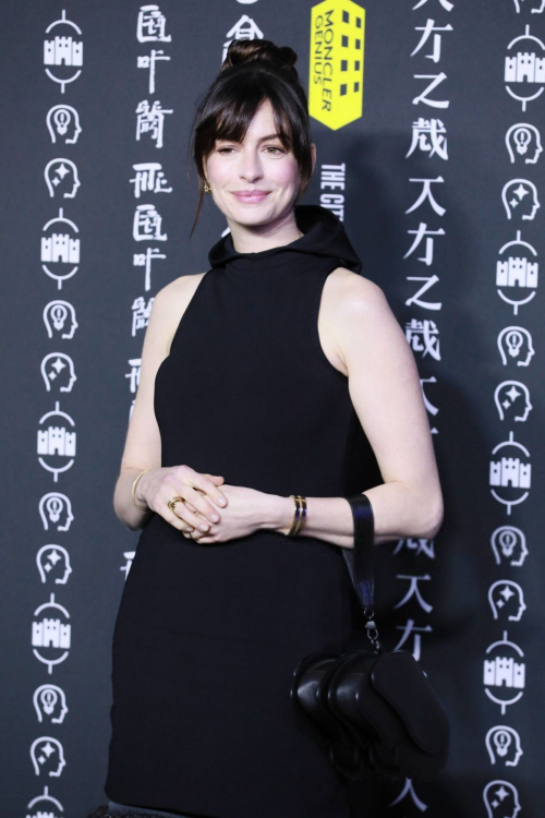 Anne Hathaway at Moncler Event in Shanghai, October 2024