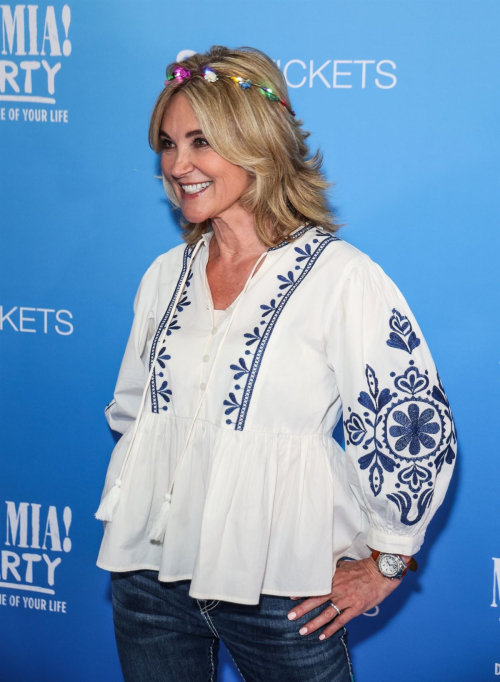 Anthea Turner at Mamma Mia! The Party 5th Anniversary Gala in London, September 2024 5