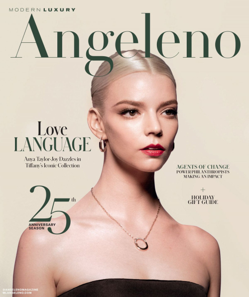 Anya Taylor-Joy for Angeleno, October 2024