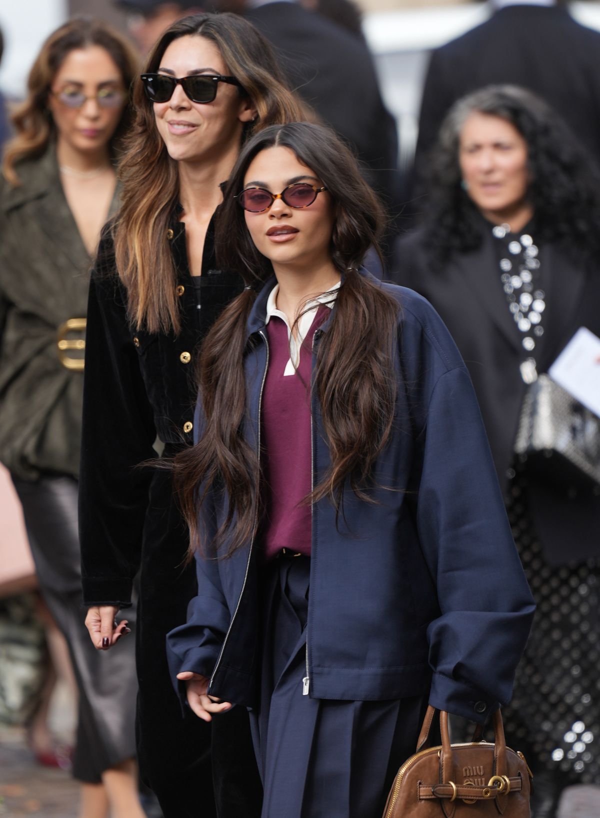 Ariana Greenblatt at Miu Miu Fashion Show in Paris, October 2024