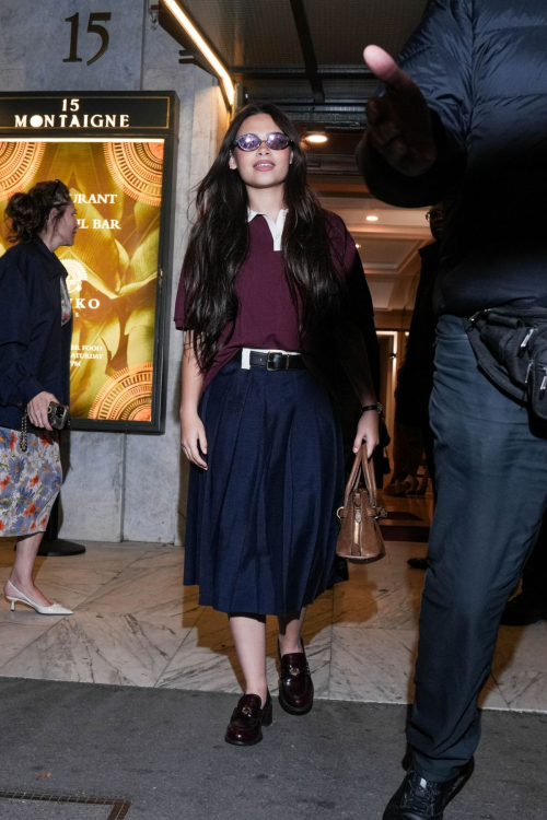 Ariana Greenblatt Leaves Miu Miu Afterparty at Paris Fashion Week, October 2024