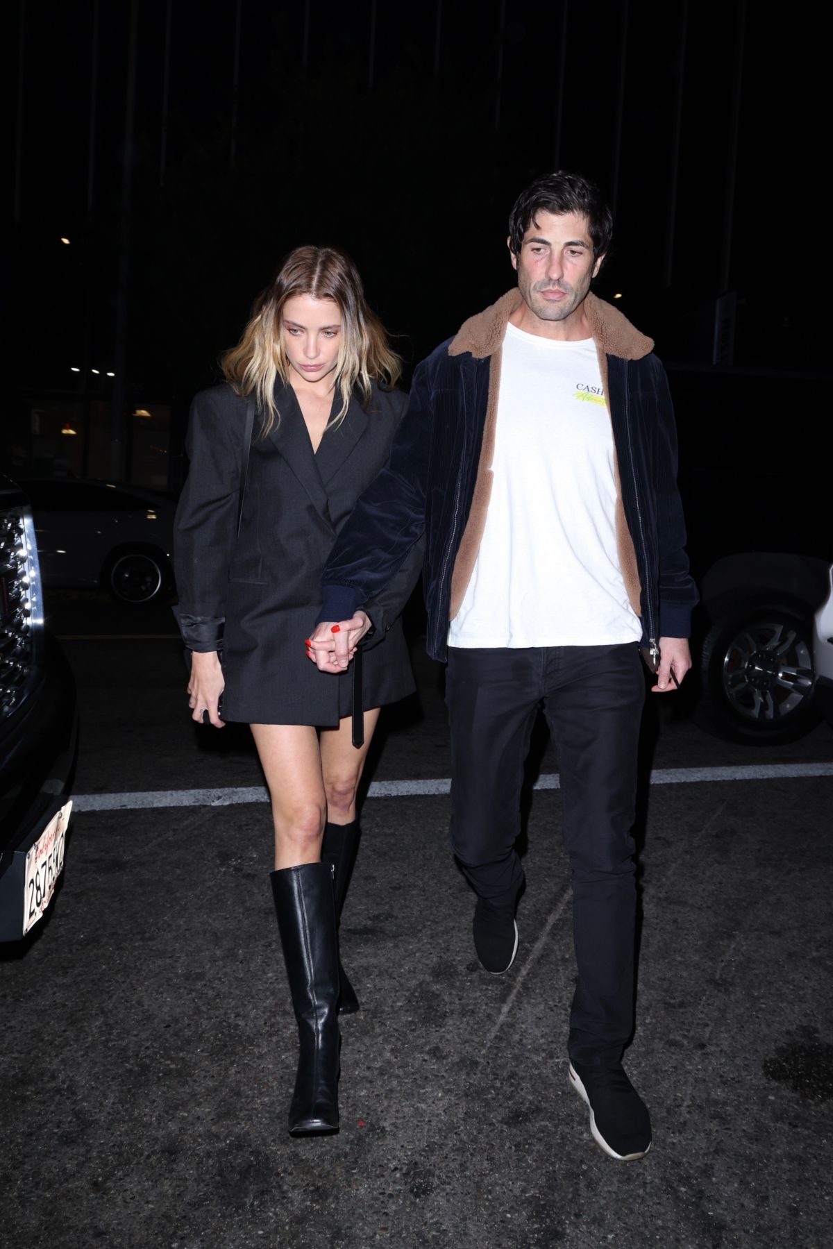 Ashley Benson and Brandon Davis at Paris Hilton’s Concert, October 2024