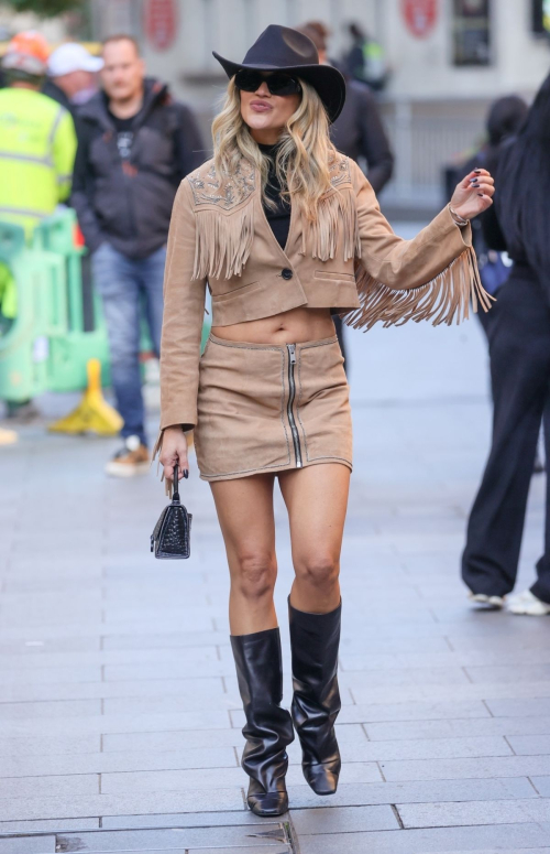 Ashley Roberts Arrives at Global Radio Make Some Noise Day, October 2024 3