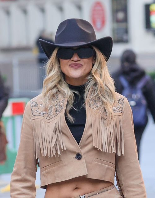 Ashley Roberts Arrives at Global Radio Make Some Noise Day, October 2024 4