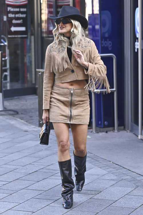 Ashley Roberts Arrives at Global Radio Make Some Noise Day, October 2024 6