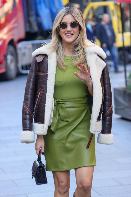 Ashley Roberts Leaves Heart Breakfast Show London, October 2024 2