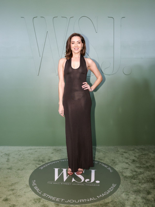 Aubrey Plaza at WSJ. Magazine Innovator Awards in New York, October 2024 2