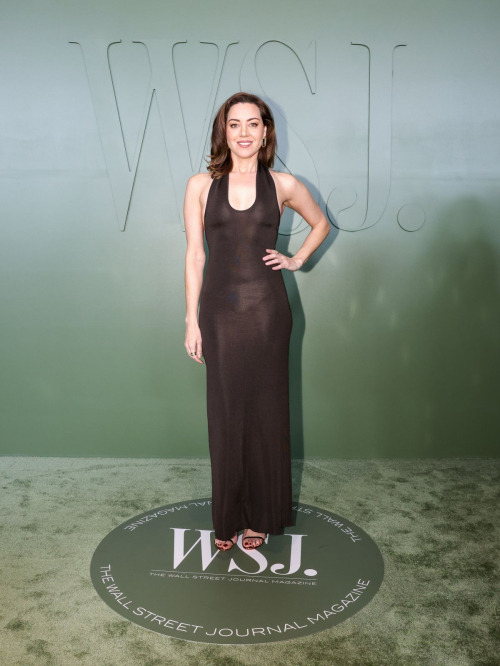 Aubrey Plaza at WSJ. Magazine Innovator Awards in New York, October 2024 6