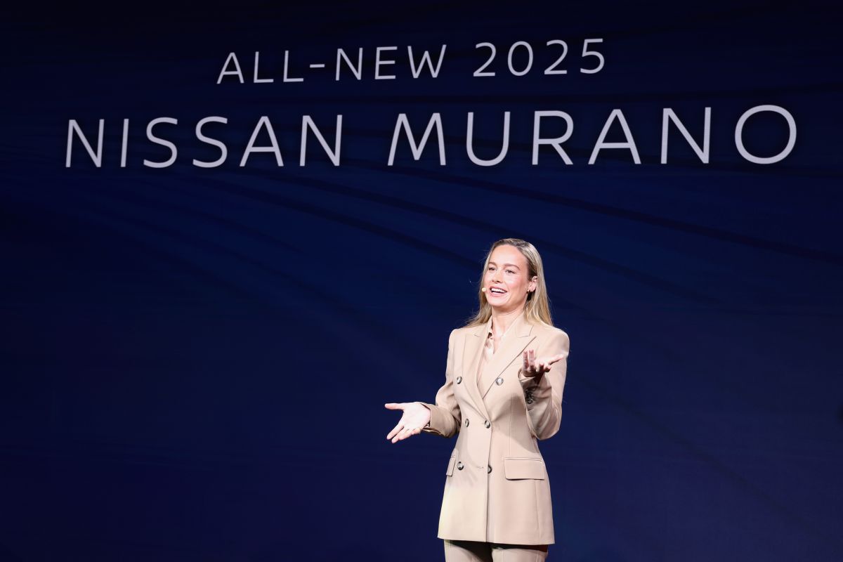 Brie Larson Unveils 2025 Nissan Murano, October 2024