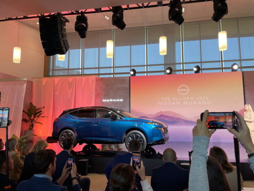 Brie Larson Unveils 2025 Nissan Murano, October 2024 1