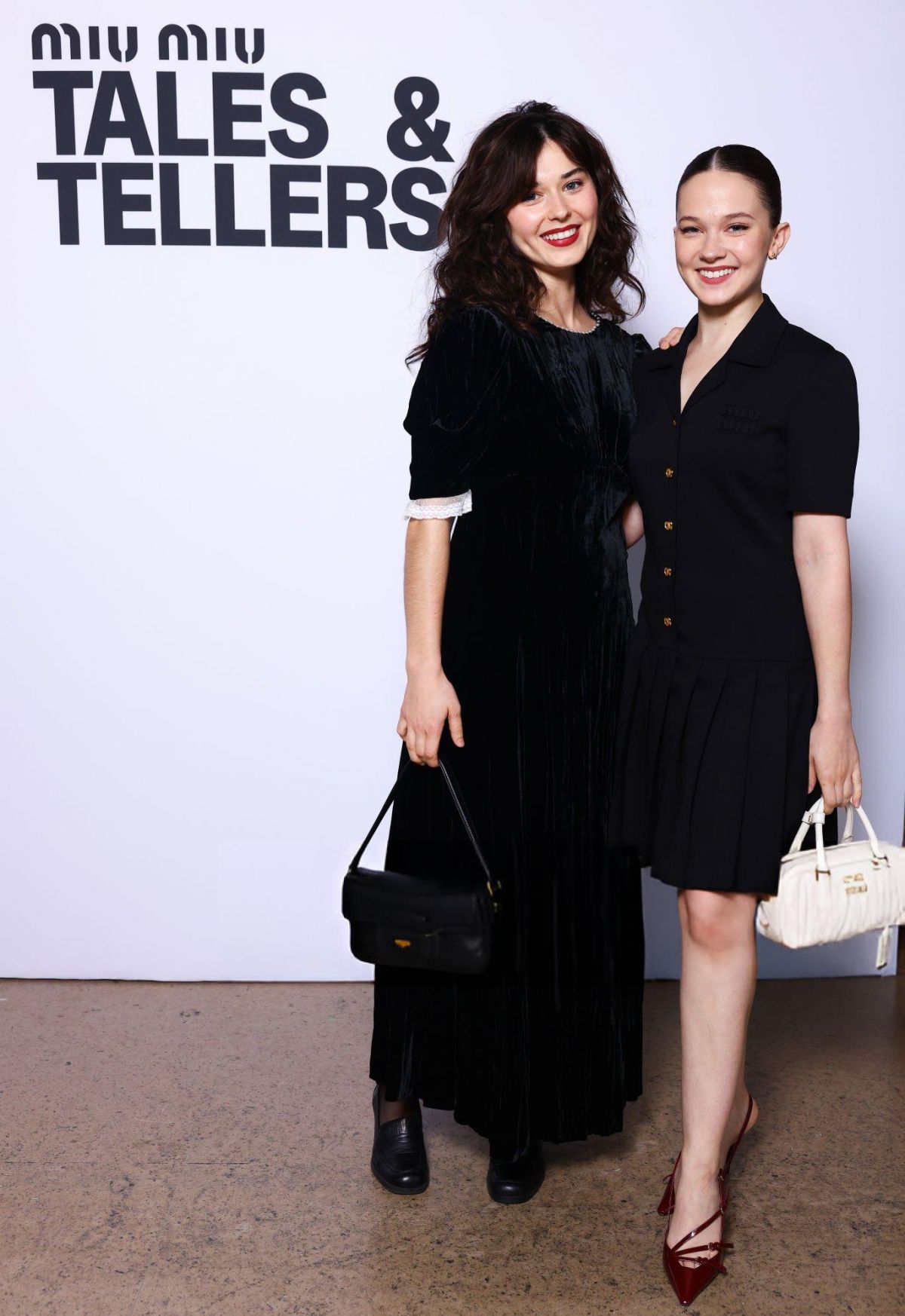 Cailee Spaeny and Ruby Cruz at Miu Miu Tales and Tellers Event October 2024