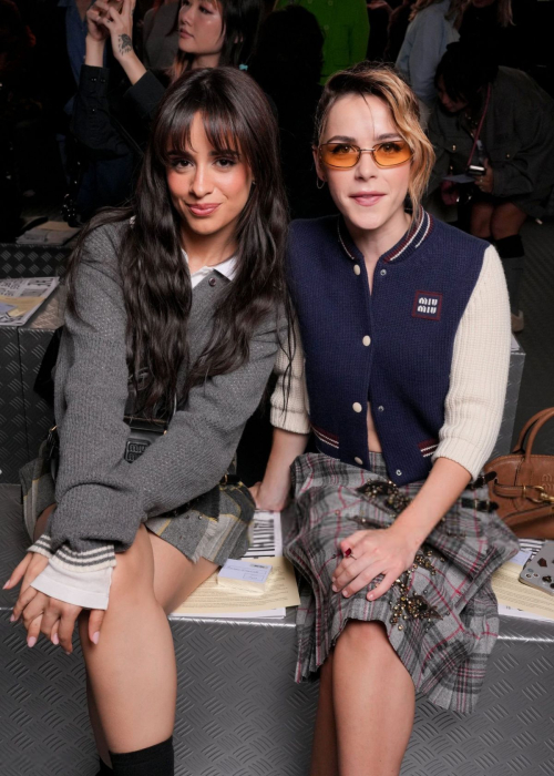 Camila Cabello at Miu Miu SS25 Fashion Show in Paris, October 2024 3