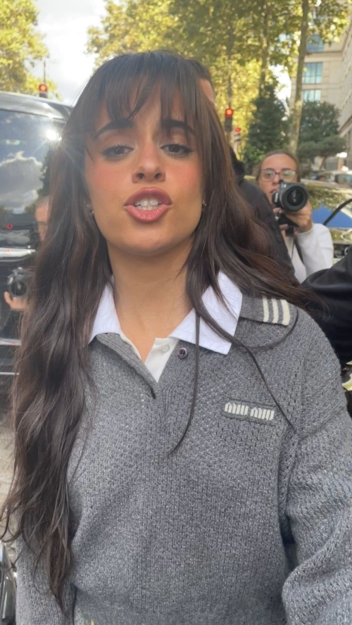 Camila Cabello Leaves Miu Miu Fashion Show in Paris, October 2024 6