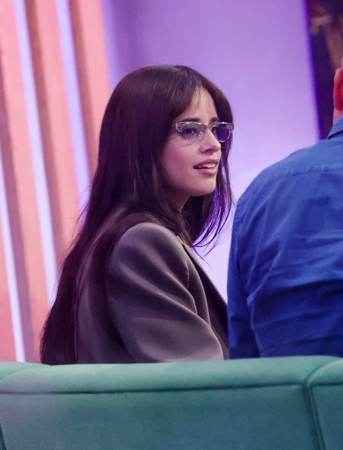 Camila Cabello on the Set of The One Show in London, September 2024