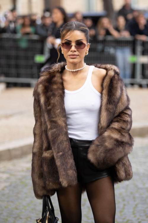 Camila Coelho Arrives at Miu Miu Fashion Show at Paris Fashion Week, October 2024 1