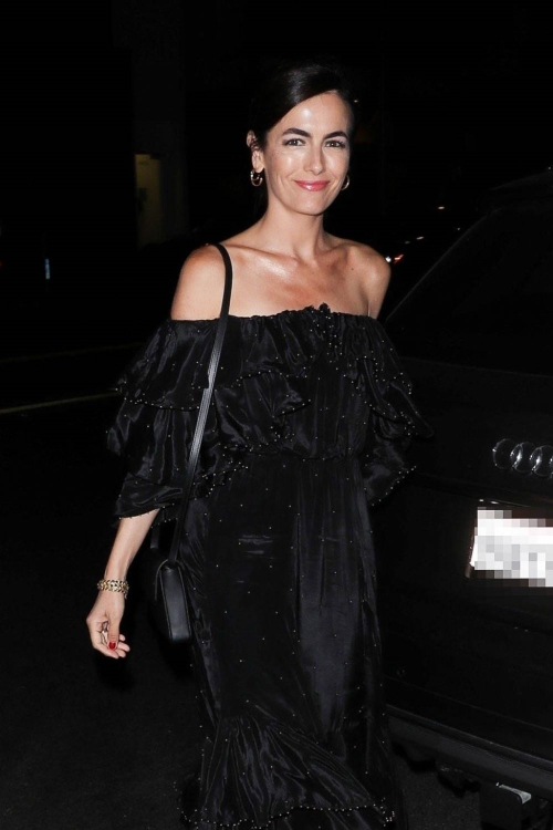 Camilla Belle Leaves Chez Mia After Dinner in West Hollywood, October 2024