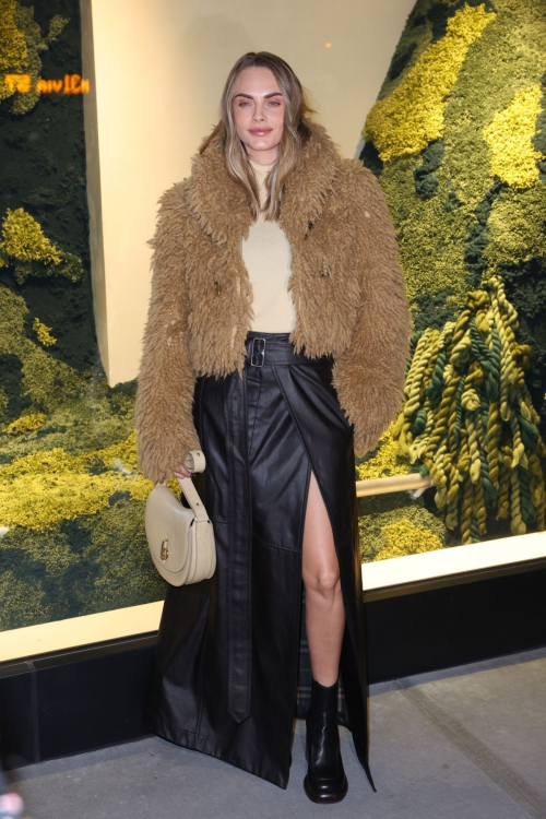 Cara Delevingne at Burberry Flagship Store Opening in New York, October 2024 6