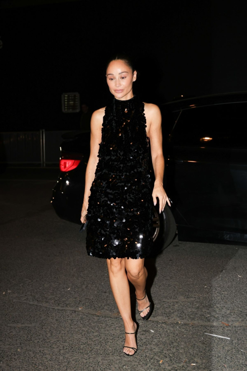 Cara Santana Arrives at Costes Party at Paris Fashion Week, September 2024 1