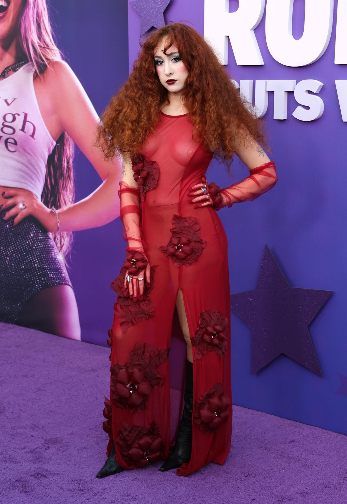 Chappell Roan at Olivia Rodrigo Guts World Tour Premiere, October 2024