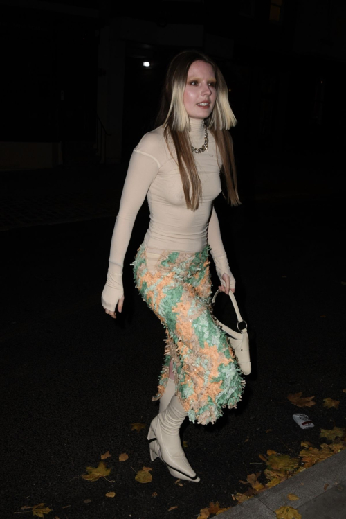 Charlotte Knowles Arrives at ELLE Style Awards London, October 2024