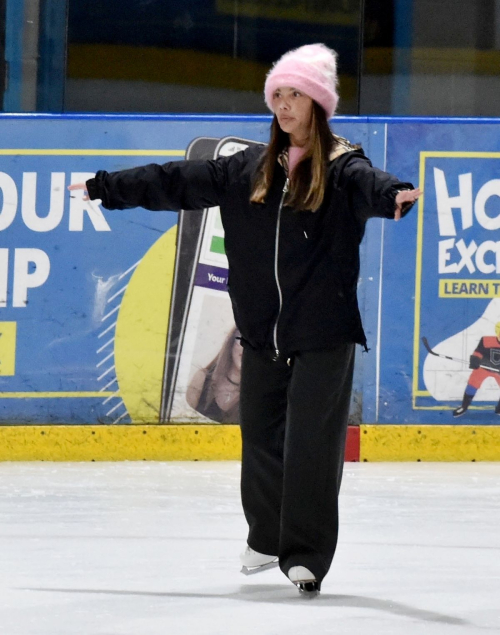 Chelsee Healey Rehearsing for Dancing On Ice Live Shows, October 2024 1