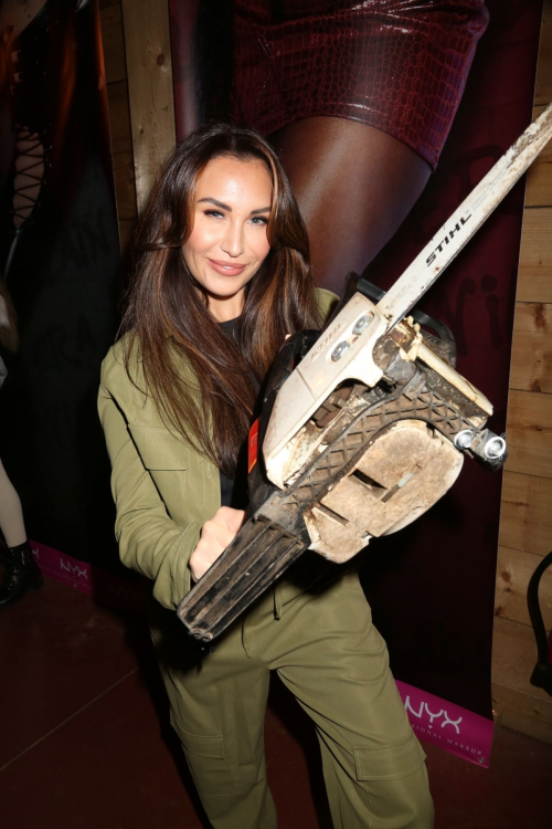 Chloe Goodman at Tulleys Shocktober Fest in London, October 2024