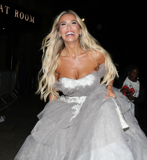 Christine McGuinness Leaves Pride of Britain Awards London, October 2024