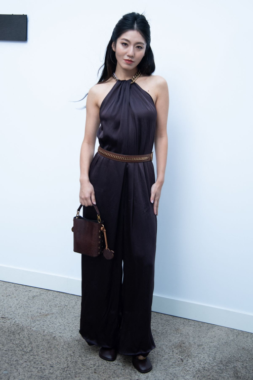 Christine Sun at Stella McCartney Womenswear Spring-Summer 2025 Show, September 2024