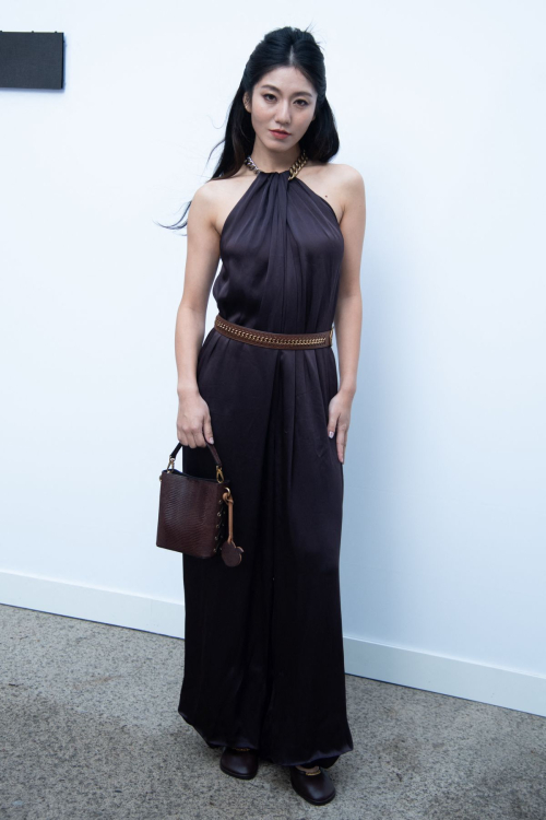 Christine Sun at Stella McCartney Womenswear Spring-Summer 2025 Show, September 2024 3