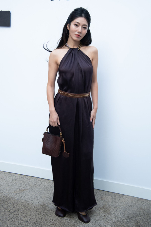 Christine Sun at Stella McCartney Womenswear Spring-Summer 2025 Show, September 2024 5