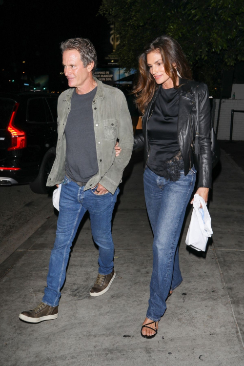 Cindy Crawford and Rande Gerber Leaving Cloud 23 Event Los Angeles, October 2024 6