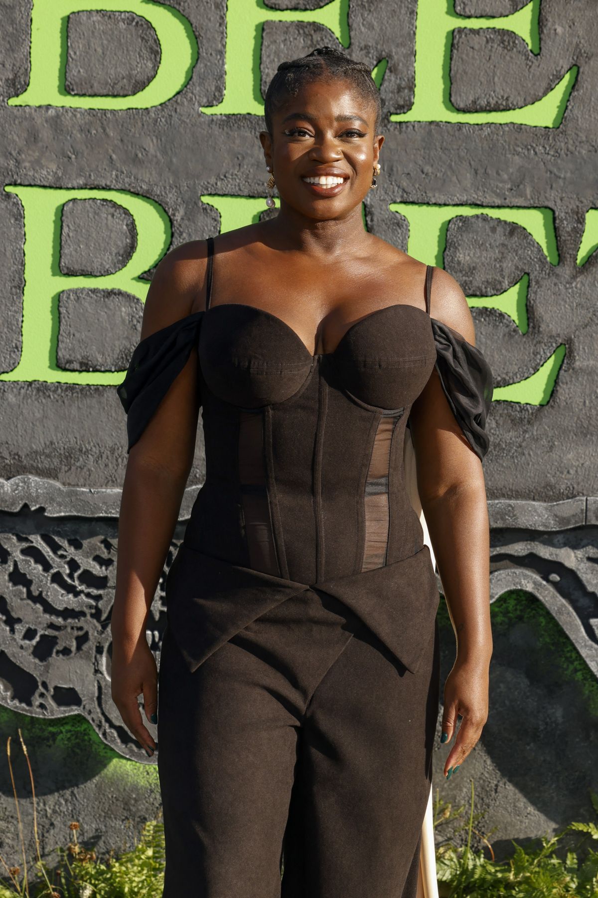 Clara Amfo at Beetlejuice Premiere in London, August 2024