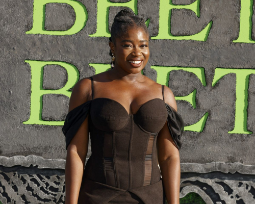 Clara Amfo at Beetlejuice Premiere in London, August 2024 2