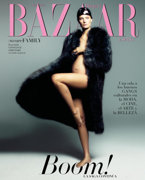 Constance Jablonski in Harper’s Bazaar Spain November 2024