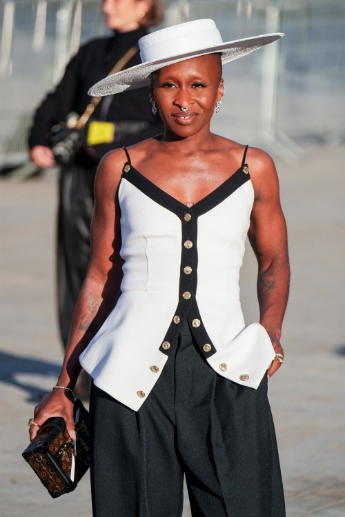 Cynthia Erivo at Louis Vuitton Paris Fashion Week Show, October 2024 1