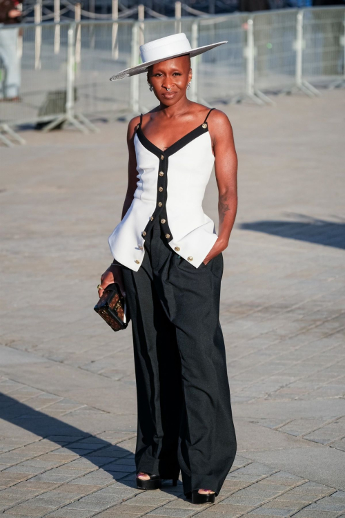 Cynthia Erivo at Louis Vuitton Paris Fashion Week Show, October 2024 2