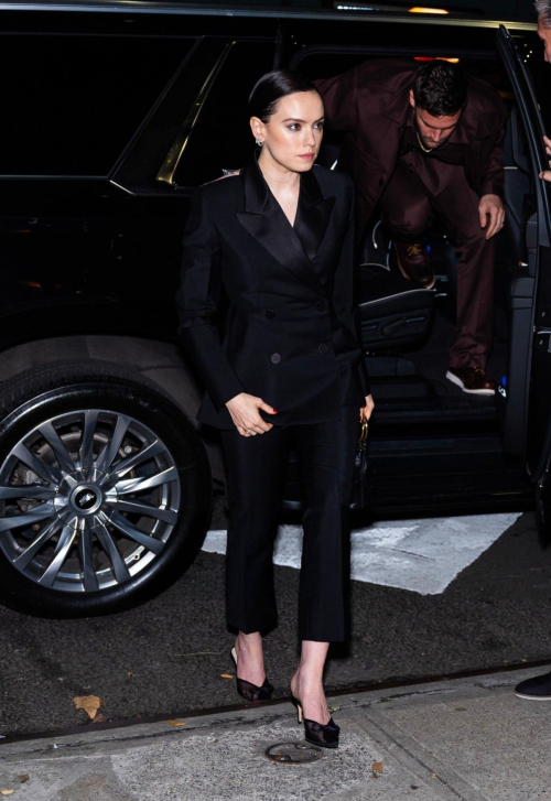 Daisy Ridley Arrives at Magpie Screening in New York, October 2024 4