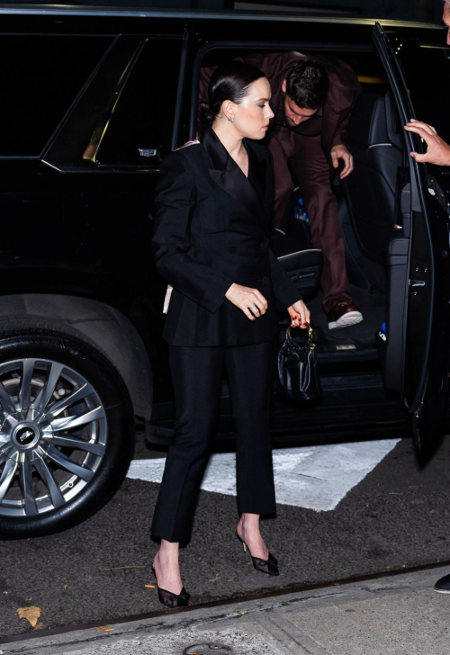 Daisy Ridley Arrives at Magpie Screening in New York, October 2024 5