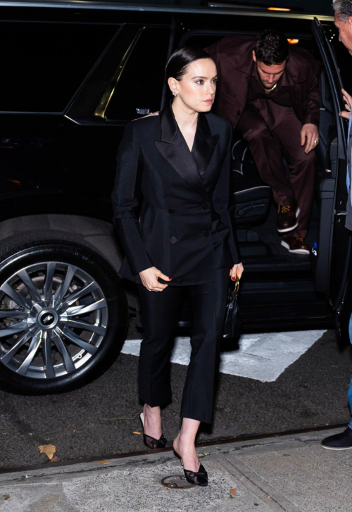 Daisy Ridley Arrives at Magpie Screening in New York, October 2024 6