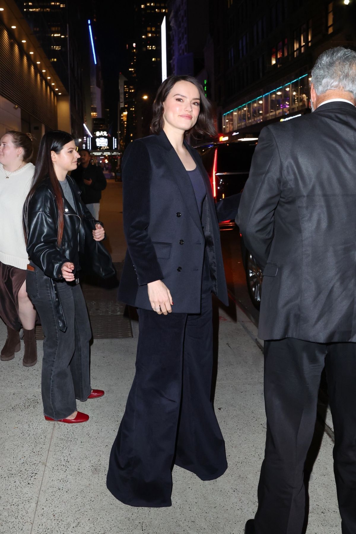 Daisy Ridley Leaves SAG-AFTRA Event in New York, October 2024