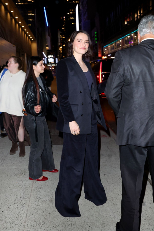 Daisy Ridley Leaves SAG-AFTRA Event in New York, October 2024 1