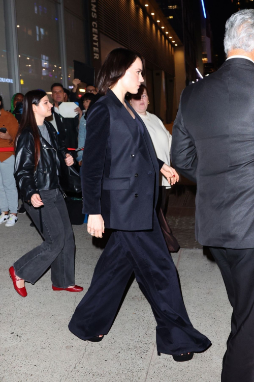 Daisy Ridley Leaves SAG-AFTRA Event in New York, October 2024 2