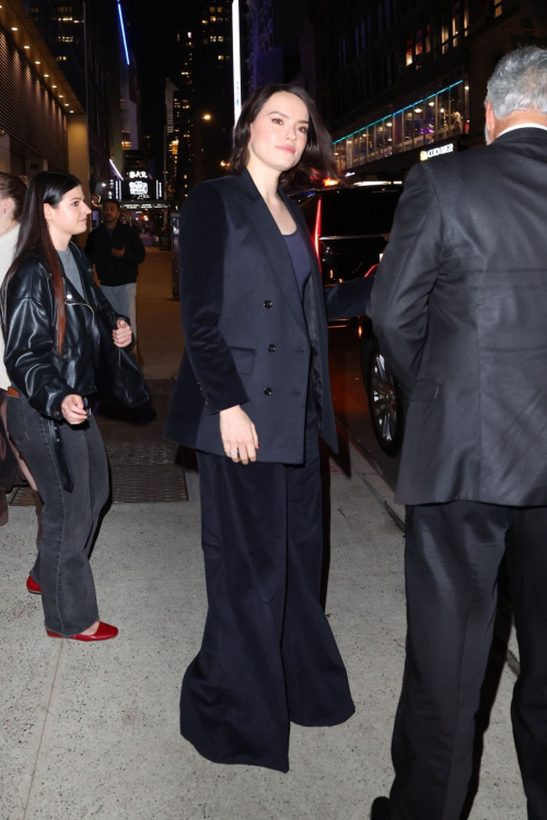 Daisy Ridley Leaves SAG-AFTRA Event in New York, October 2024 3