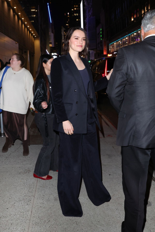 Daisy Ridley Leaves SAG-AFTRA Event in New York, October 2024 4