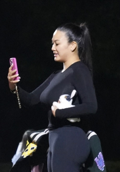 Dana Tran at a Soccer Game with Their Child in Orange County, October 2024 5