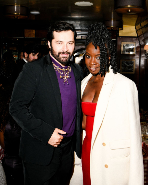 Danai Gurira at Roger Vivier Dinner for New York Boutique Grand Opening, October 2024 2